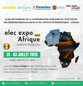 Participation de EMARA Afrilight au Salon elec expo afrique 2025 FENELEC CAFELEC