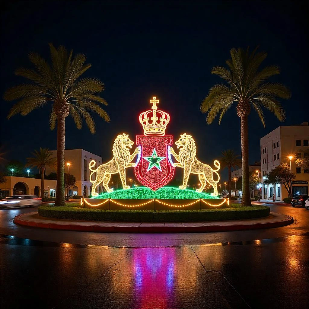 éclairage festif EMARA Afrilight